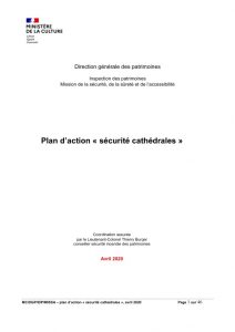 Plan d’action sécurité cathédrales